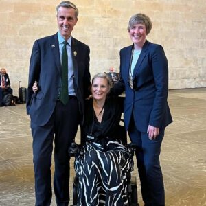 Susan Booth,Andrew Selous MP and Alex Atkici