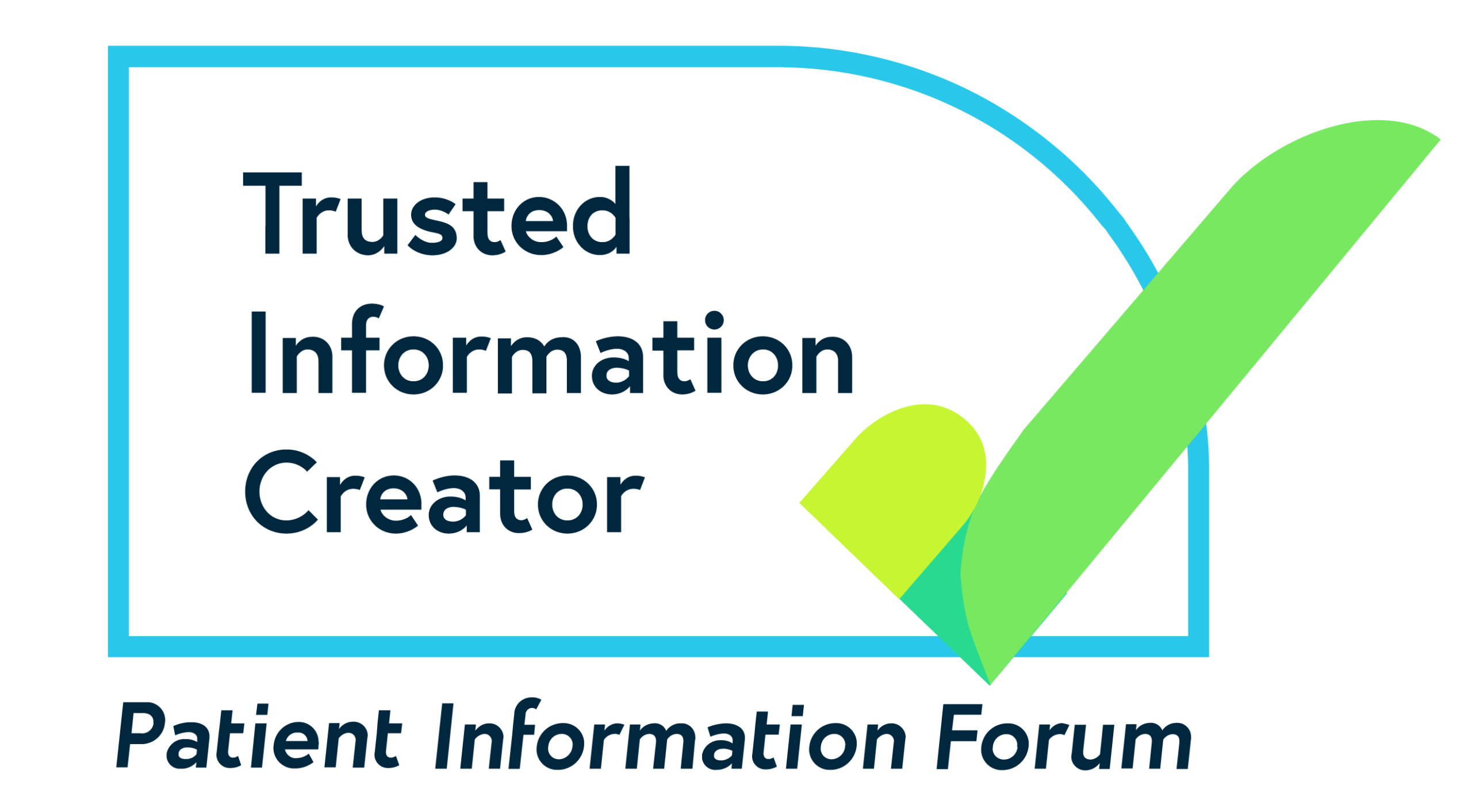 PIF TICK Trusted Information Creator logo